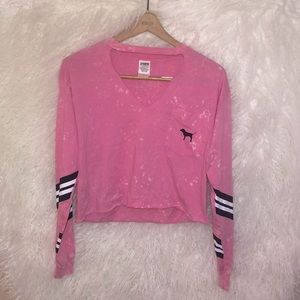 PINK victoria’s secret long sleeve shirt